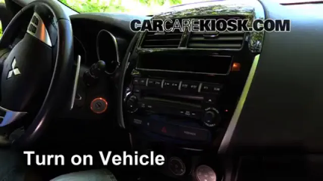 2013 Mitsubishi Outlander Sport ES 2.0L 4 Cyl. Bluetooth Pair Phone